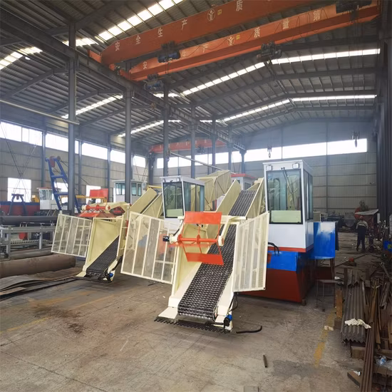 Barco de Corte e Limpeza Automático para Rio