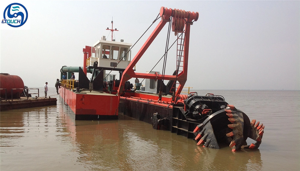 High Efficiency 6000m3/H CSD650 26inch Diesel Engine Cutter Suction Dredger for Canal Ports Dredging Machine