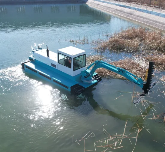 2022 China Novo rio automático e em terra usando barco de corte