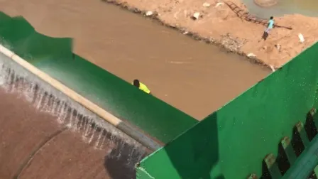 Draga de desenvolvimento de diamante com corrente de caçamba de 100m3/hora para vendas na África Central