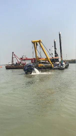 Kehan ​​CSD500 Canal Draga Equipamento de Máquina de Dragagem de Areia Portos de Canal Hidráulico Barco de Bombeamento Rio Mineração Preço Baixo Silte Argila Cortador de Lama Preço de Draga de Sucção